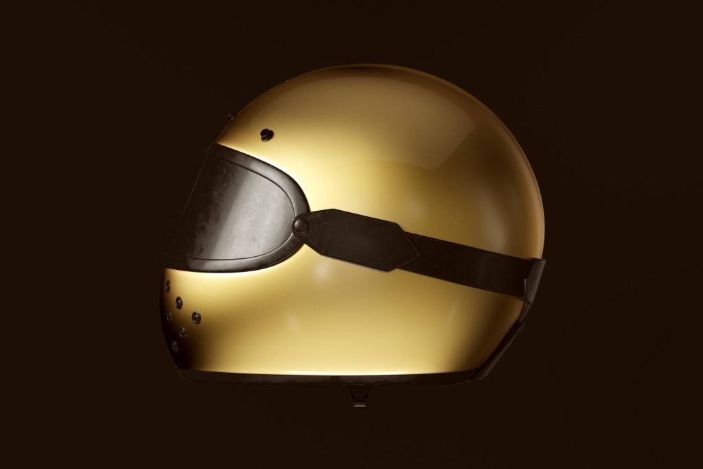 gold helmet used to illustrate the concept of intellectual property registrations